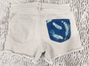 Cyanotyped Women's Shorts - Sz 4